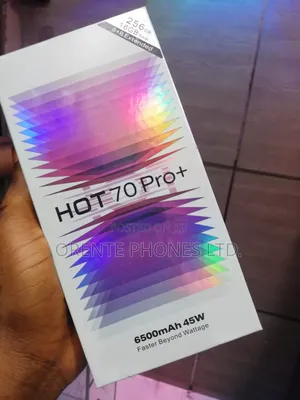 New Infinix Hot 70 Pro 5G+ 256GB Black