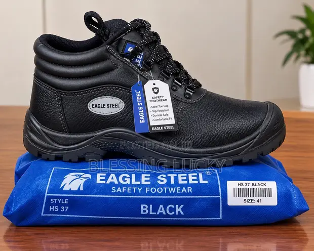 Eagle Steel Original Safety Boot HS 37 Black - 1
