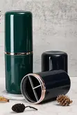 Plastic Portable Toothbrush Holder Organizer Cup Case - 1
