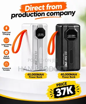 Sabon Power Bank 40000mAh