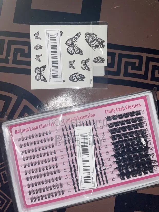 Cluster Lash & Tattoo Stickers - 1