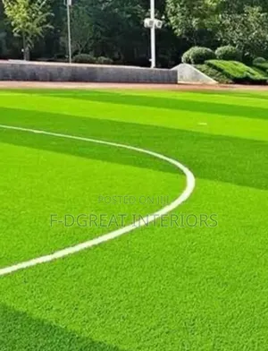 High-Quality Synthetic Football Pitch Grass