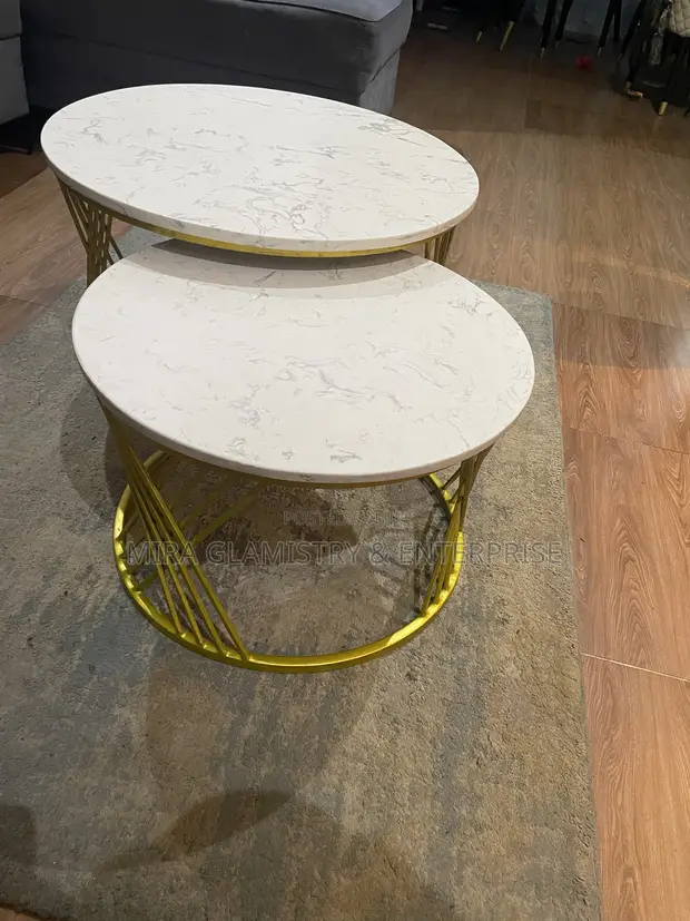Home Interiors Marble Center Table - 1