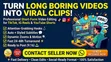 Viral Video Editor Service - 2