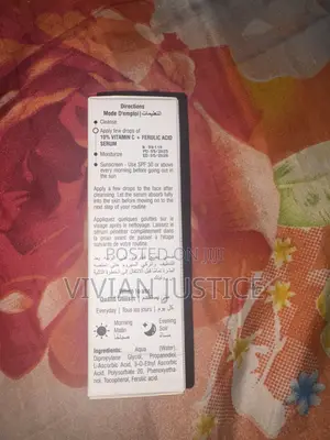 Cosmo Vitamin C Serum Tare da Ferulic Acid