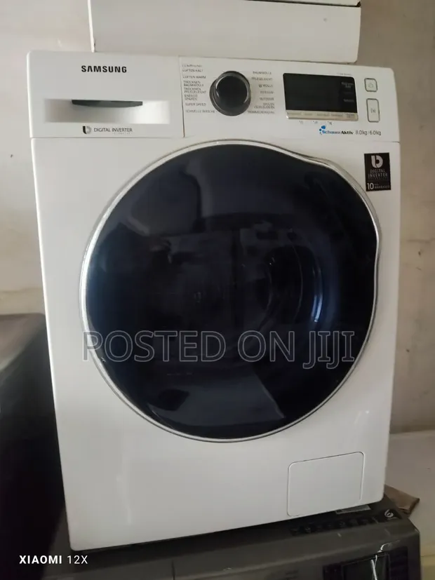 Samsung 8/6kg Digital Inverter Wash & Dry Washing Machine - 1