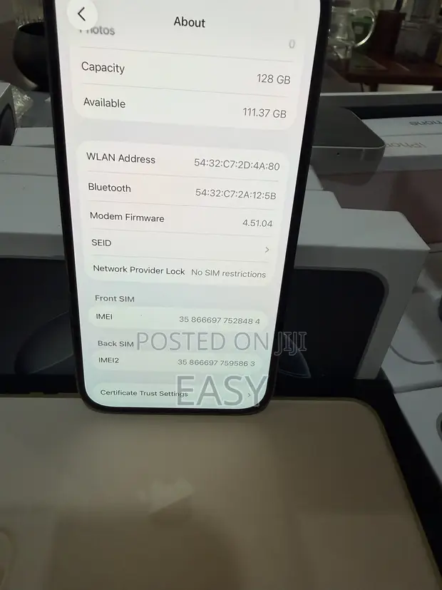 Apple iPhone 14 Pro 128GB Purple - 1