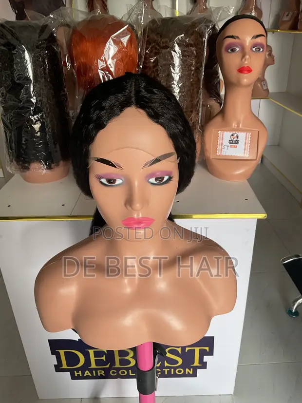 Human Hair Blend 26" with 5x5 Closure - Natural Color - 1