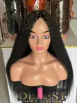 Human Hair Blend 26" with 5x5 Closure - Natural Color - 3