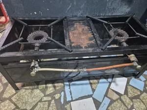 Used Industrial 2-Burner Gas Cooker