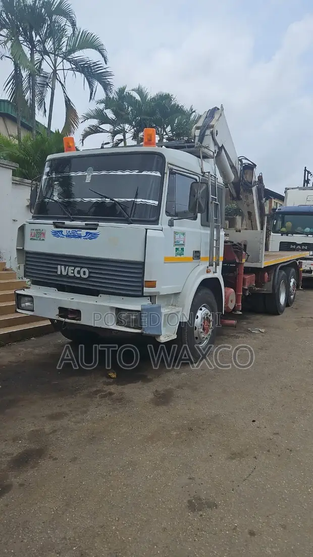 Iveco Truck Hiab Crane 2004 - White - 1