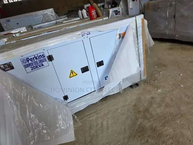 Perkins Diesel Soundproof Generator 20kva (2-Year Warranty) - 1