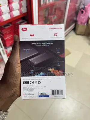 Itel 30,000mAh Power Bank