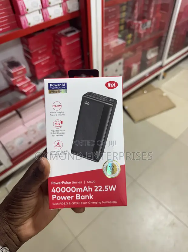 Itel 40,000mAh Power Bank - 1