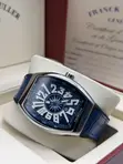 Franck Muller Luxury Men's Leather Wristwatch - 3