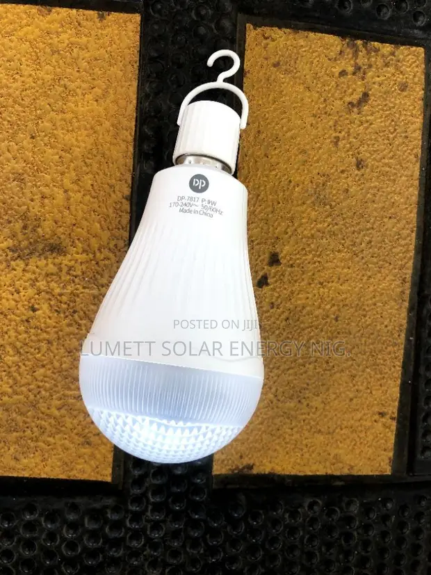 DP 9W Rechargeable LED Bulb for Reading/Studying - 1