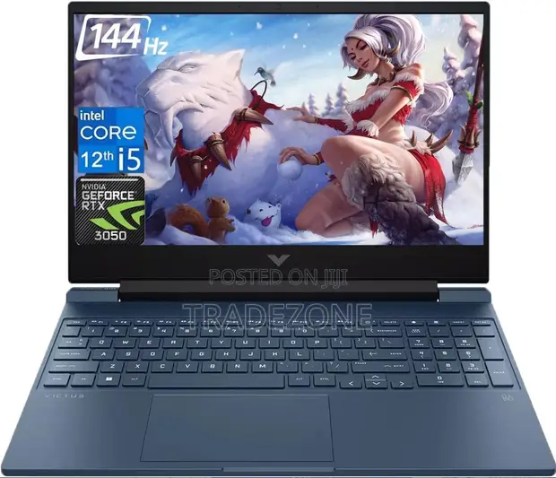 HP Victus 15 Gaming Laptop - 13th Gen i7, 8GB RAM, 3TB SSD - 1
