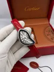 Cartier Luxury Female Leather Wristwatch - 1