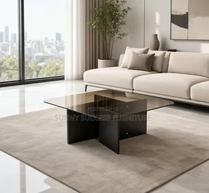Modern Luxury Glass Center Table