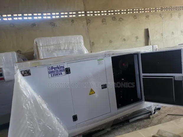 Brand New Perkins 135kVA Soundproof Diesel Generator (2-Year Warranty) - 1