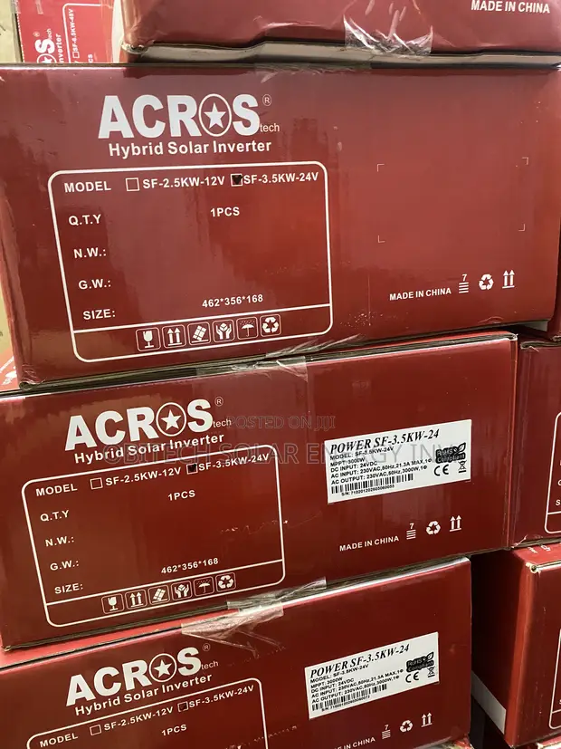 3.5kW 24V Acros Hybrid Solar Inverter - 1