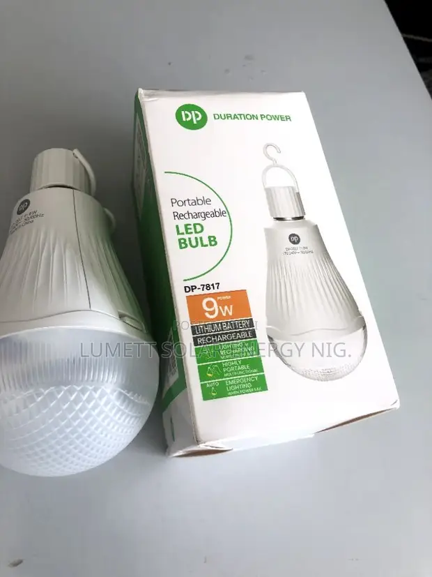 DP 9W Rechargeable Emergency Bulb - 1