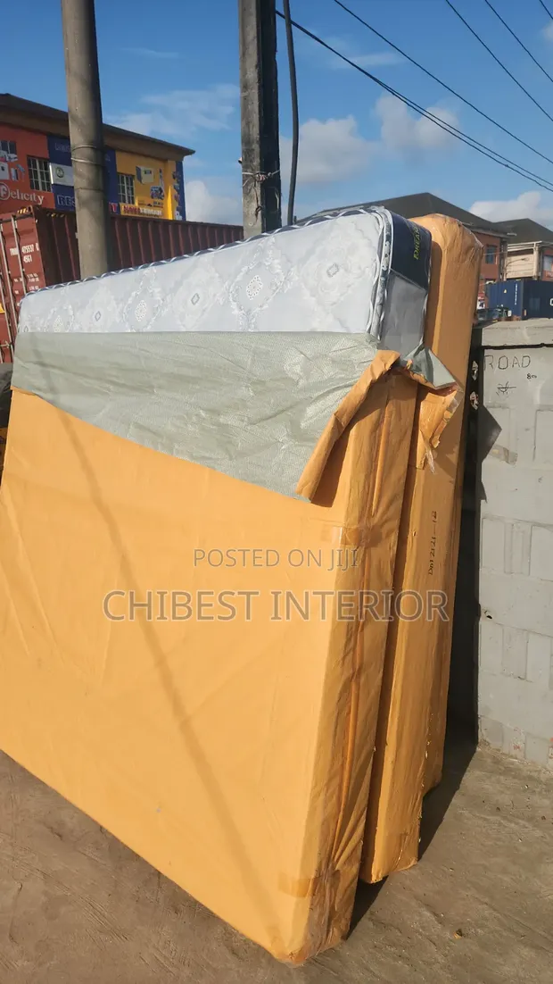 Brand New 7x7 Imported Spring Mattress (10 Inches) - 1