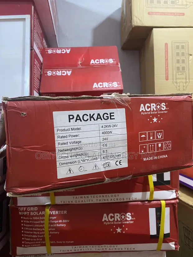 Acros 4.2kW-24V Hybrid Solar Inverter - 1
