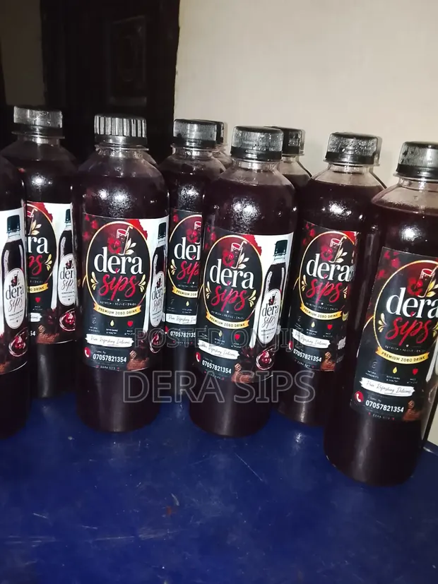 Zobo Drink - Fresh Ingredients, No Added Sugar - 1