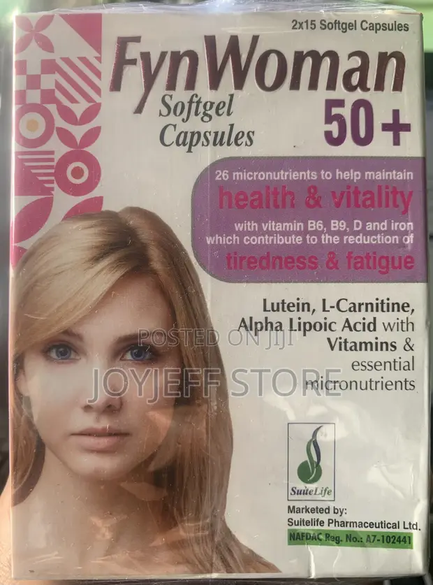 FynWoman 50+ Multivitamin for Women Over 50 - 1