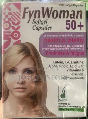 FynWoman 50+ Multivitamin ga Mata Sama da 50