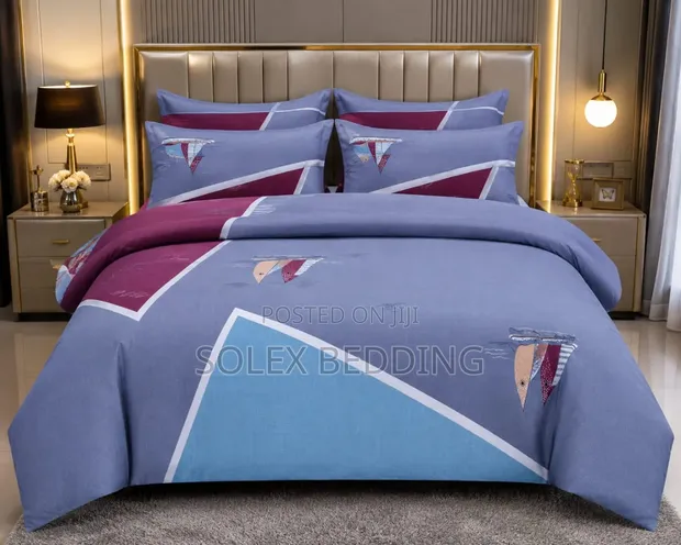 EDS Cotton Bedsheets & Duvet Cover Sets - 1