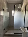 Custom Shower Glass Cubicle Installation - Modern Finish - 5