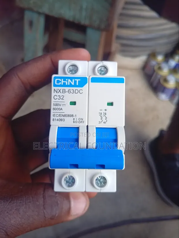 Chint 32A 2-Pole DC Circuit Breaker - 1