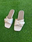 Ami Classic Leather Flats - Women's Size 40 - 1