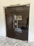 Brown Tinted Tempered Glass Swing Door - Custom Made & Installed - 2
