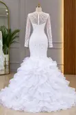 Beaded Mermaid Wedding Gown - 2