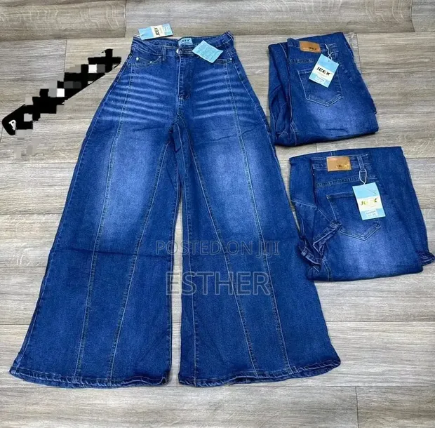 Zara Mata Blue Classic Jeans Trouser - 1
