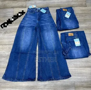 Zara Mata Blue Classic Jeans Trouser