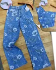 Zara Mata Blue Classic Jeans Trouser - 4