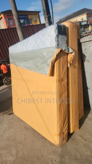 Brand New 210x210cm (7x7ft) 10-Inch Imported Spring Mattress