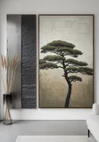 Japanese Botanical Wall Decor - Brand New - 1