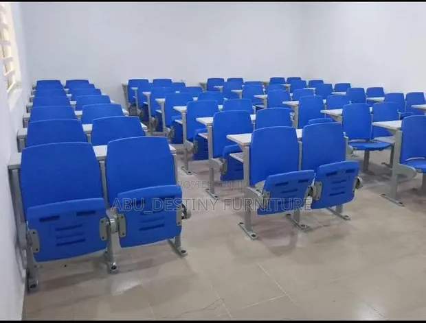 Lecture Hall/Classroom Chair with Writing Tablet - 1