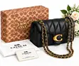 Coach Handbag - Genuine Leather, Multicolor - 4