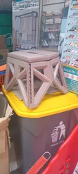 Foldable Plastic Stool Chair - Mai Ɗaukar Nauyi Mai Sauƙin Ɗauka - 3
