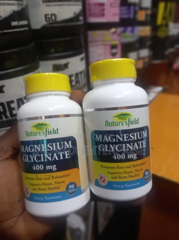Magnesium Glycinate 400mg Tablets - 1