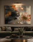 Large Abstract Canvas Wall Art - 2