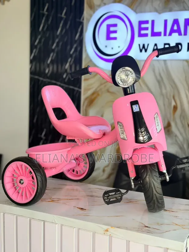 Kids Tricycle with Music and Lights - 1