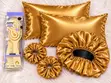Dazzln Luxury Gold Satin Hair Gift Set - 2