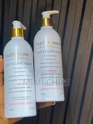 Faster White Paris Carrot Whitening Body Milk